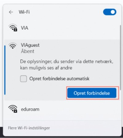 Netværkslogo til gæstelogin